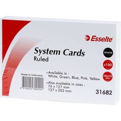 System Cards & Dividers